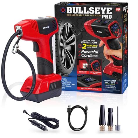 bullseye pro tire inflator wall charger